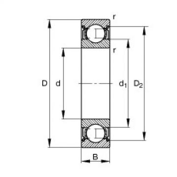 Bearing 6306-2Z FAG