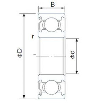 Bearing 6328Z NACHI