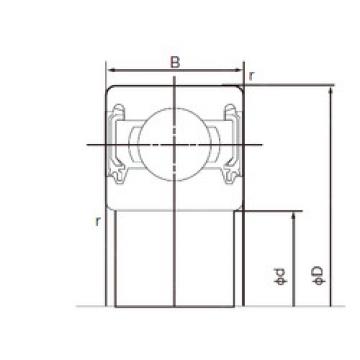 Bearing 6208-2NKE9 NACHI