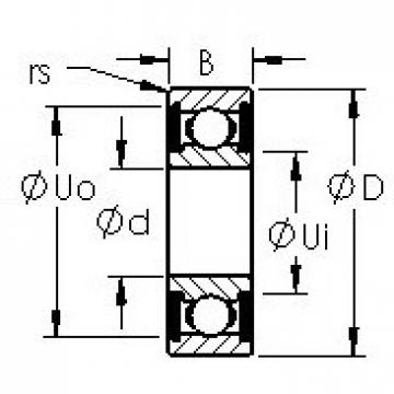 Bearing 629H-2RS AST