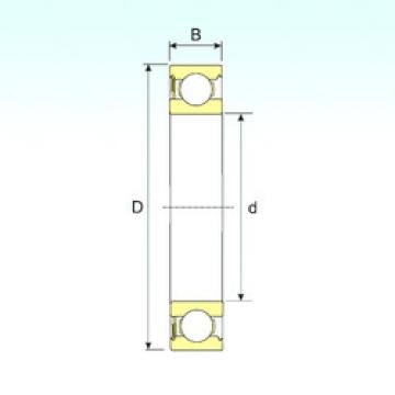 Bearing 6219-RS ISB