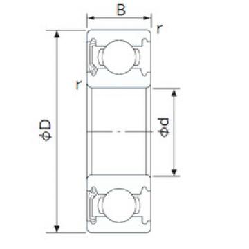 Bearing 6207NKE NACHI