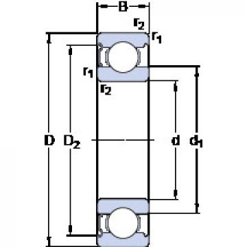 Bearing 6312-Z SKF