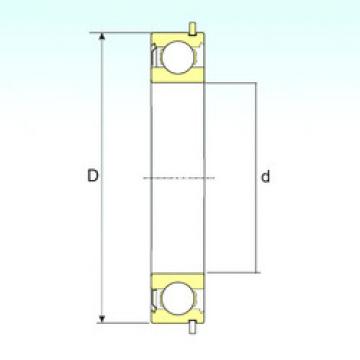 Bearing 6206-ZNR ISB