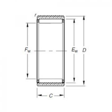 Bearing RNAO100X120X30 Timken