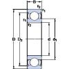 Bearing 623-2Z SKF #1 small image