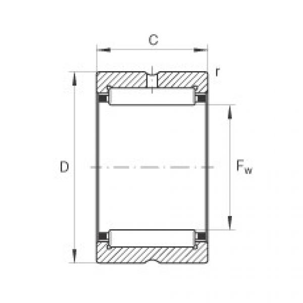 Bearing NKS25 INA #1 image