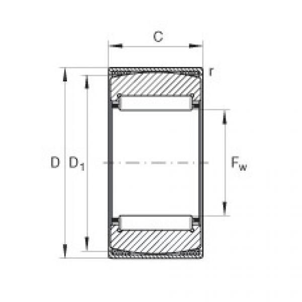 Bearing RPNA30/47 INA #1 image