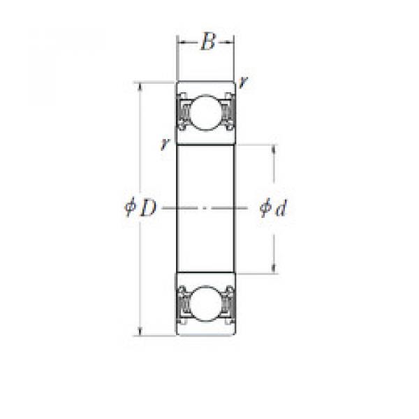 Bearing 6301DDU NSK #1 image