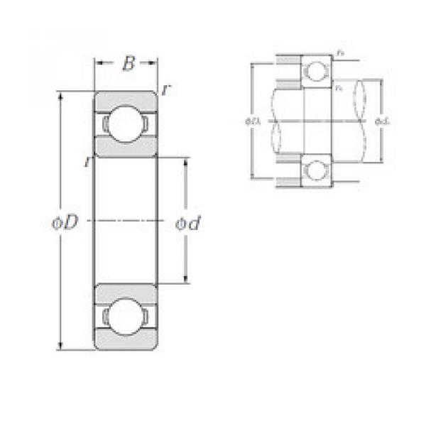 Bearing 6316 NTN #1 image