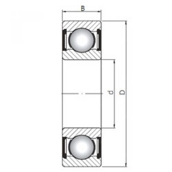 Bearing 61913 ZZ ISO #1 image