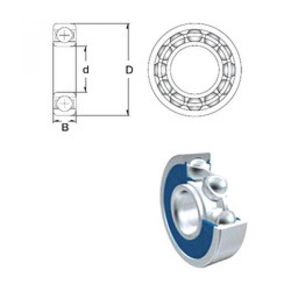 Bearing 6203-2RS 5/8 ZEN #1 image