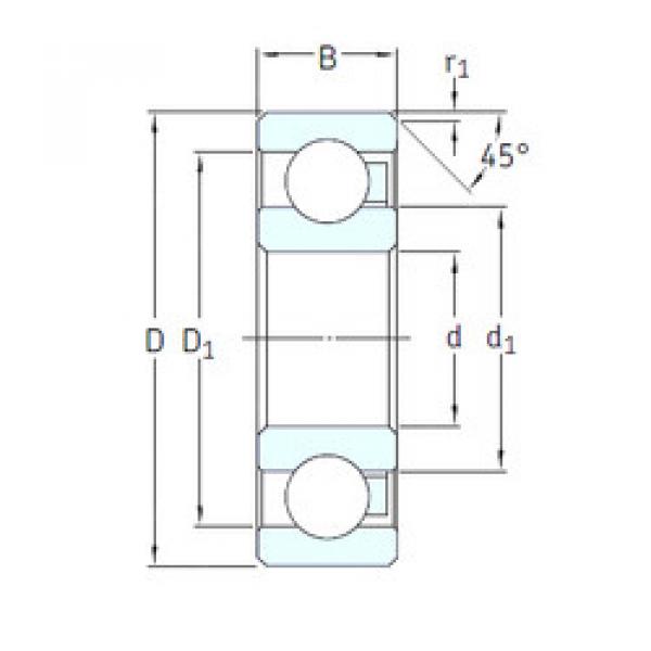 Bearing 6210/HR11QN SKF #1 image