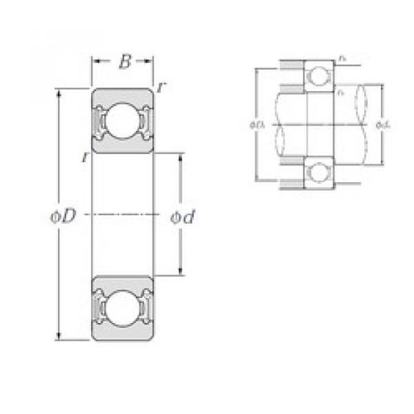 Bearing 6221LLU NTN #1 image