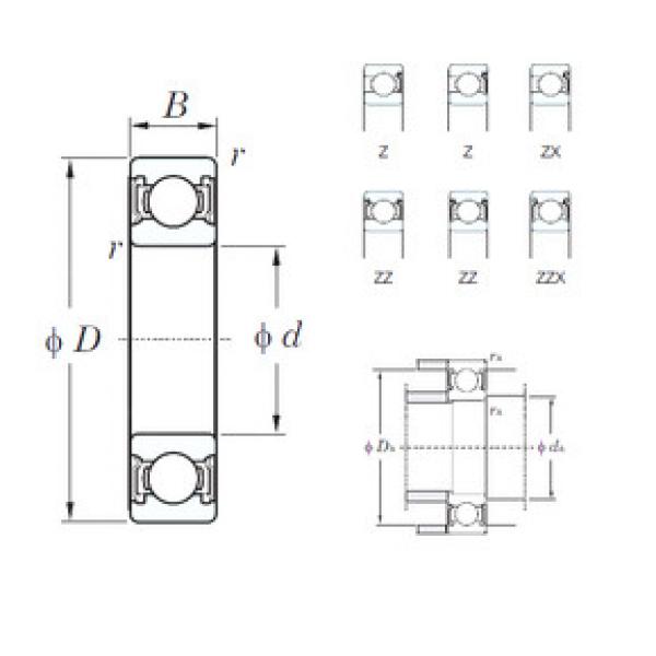 Bearing 62/22ZZ KOYO #1 image