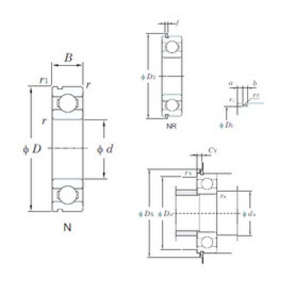 Bearing 6303N KOYO #1 image