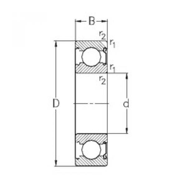 Bearing 6302-Z NKE #1 image