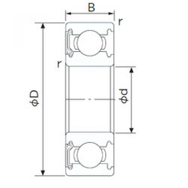 Bearing 6320NK NACHI #1 image