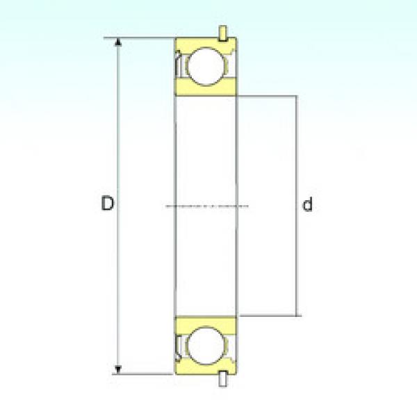 Bearing 6206-ZNR ISB #1 image