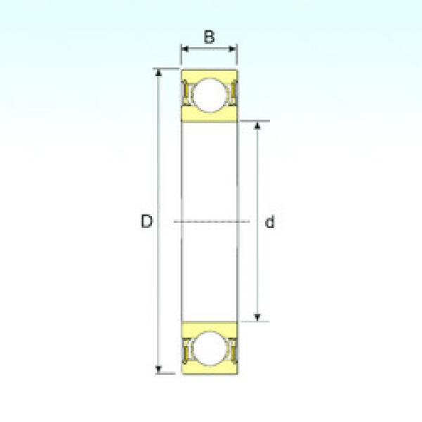 Bearing 61916-2RZ ISB #1 image