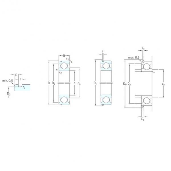 Bearing 6311N SKF #1 image