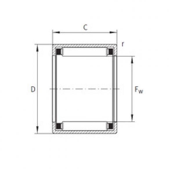 Bearing SCE1916 INA #1 image