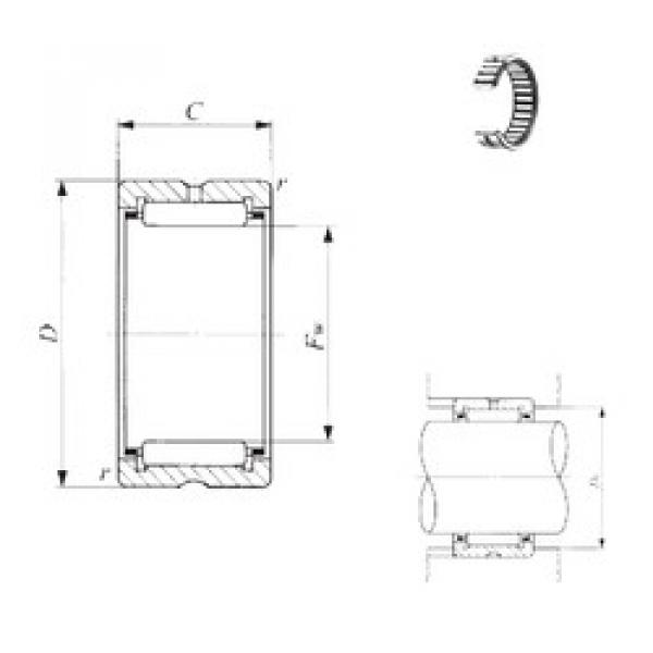 Bearing TAF 708525 IKO #1 image