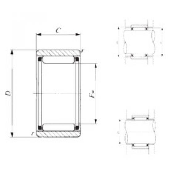 Bearing RNAF 709030 IKO #1 image