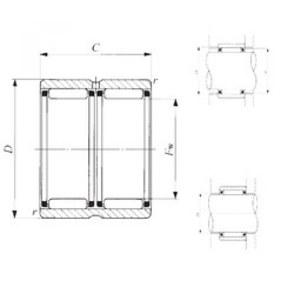 Bearing RNAFW 172520 IKO #1 image