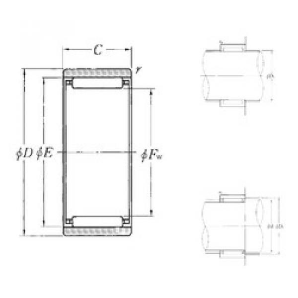 Bearing RNAO-20×28×13 NTN #1 image