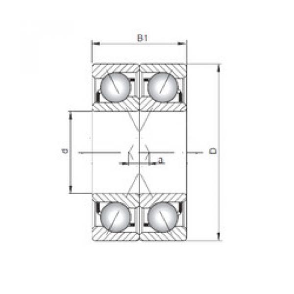 Bearing 7205 BDF ISO #1 image