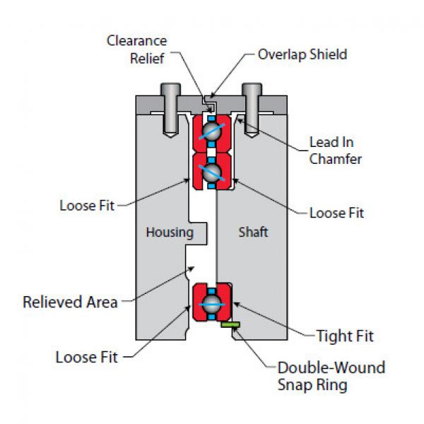 Bearing JA040CP0 #1 image